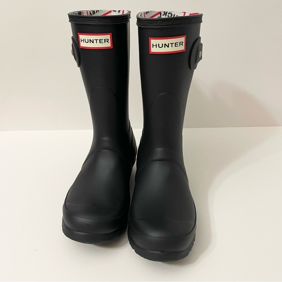 Hunter Disney Mickey Mouse Black Rain Boots Womens Size 5 - Picture 4 of 14